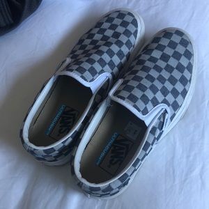 Vans Checkerboard Platform slip-ons
